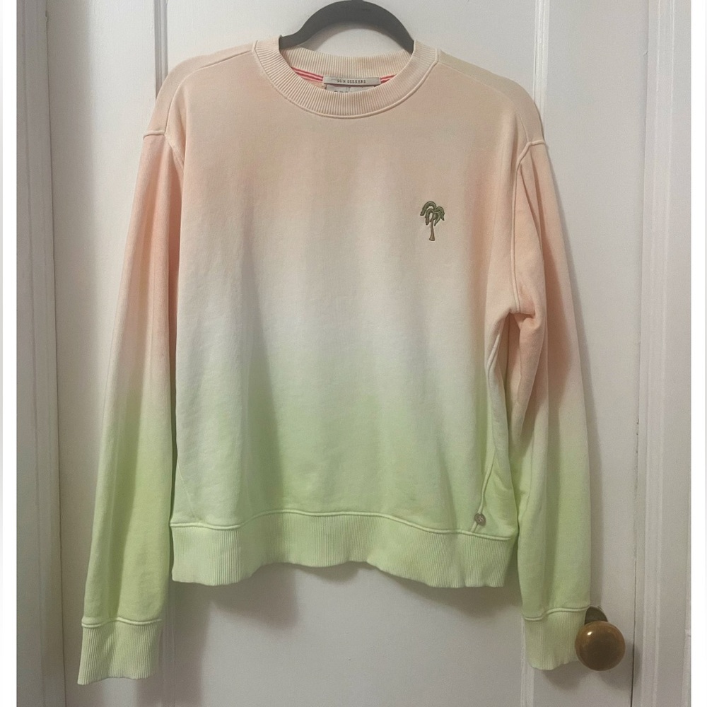 Scotch & Soda Dip-Dyed Relaxed-Fit Organic Sweatshirt
